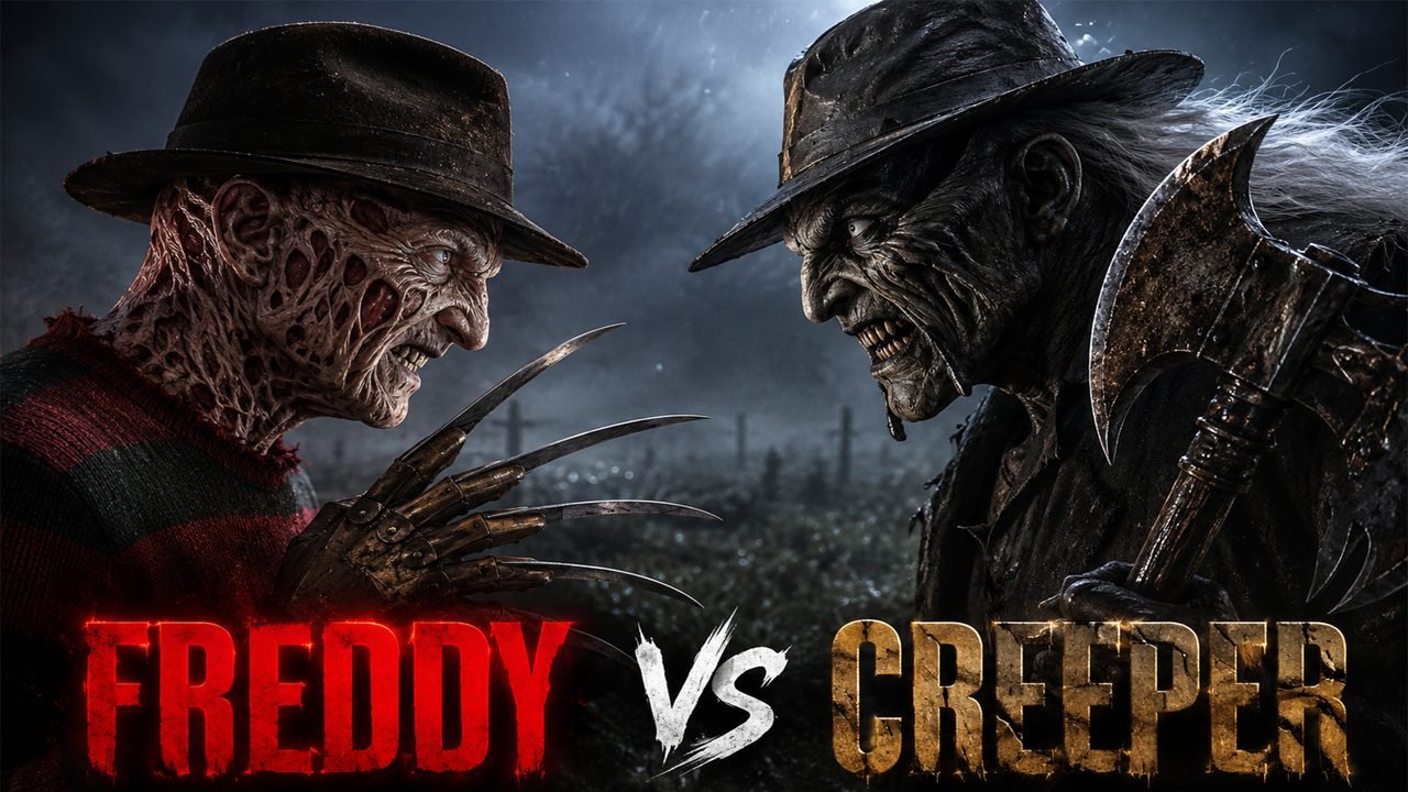 Freddy vs Creeper film poster